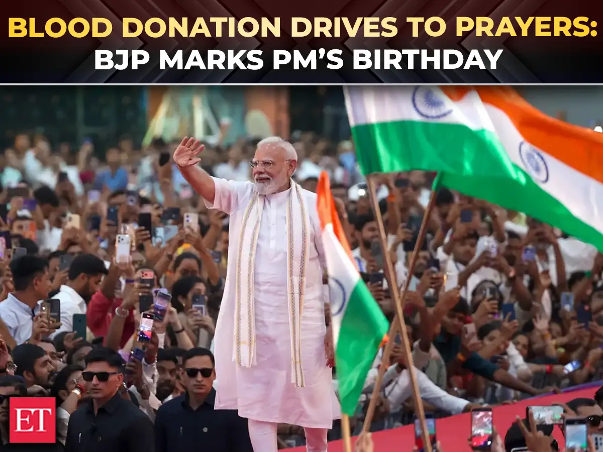 Modi turns 76: BJP leaders mark PM’s birthday with service drives, prayers across nation 