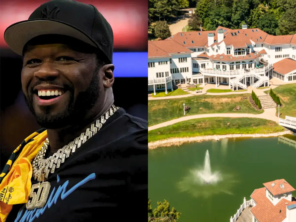 Mike Tyson bought a 51,800-sq-ft Connecticut mansion for $3 million in 1996; later 50 cent bought it for $4.1 million and sold it for $2.9 million in 2019; it is now back for $9.9 million 