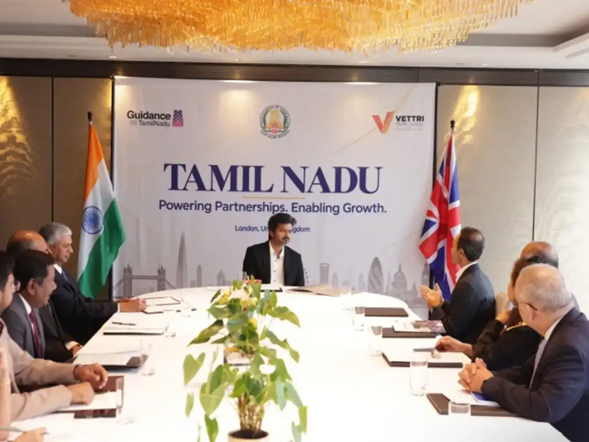 Tamil Nadu CM Vijay returns from UK with Rs 15,300 crore investment commitments, 10,000 jobs 