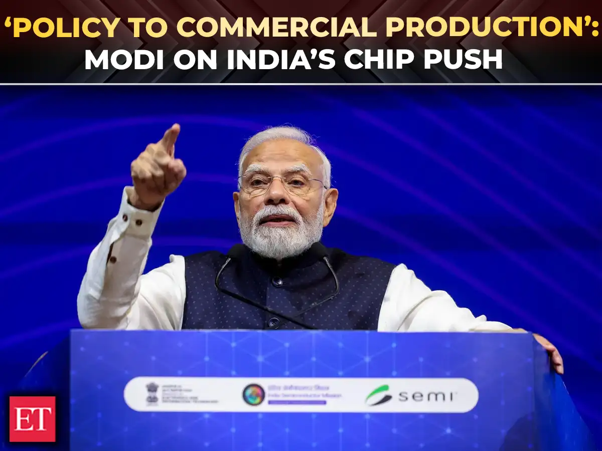 ‘Our engineering talent pool is gold mine’: Modi woos chipmakers, unveils $13.5 bn SEMICON phase 