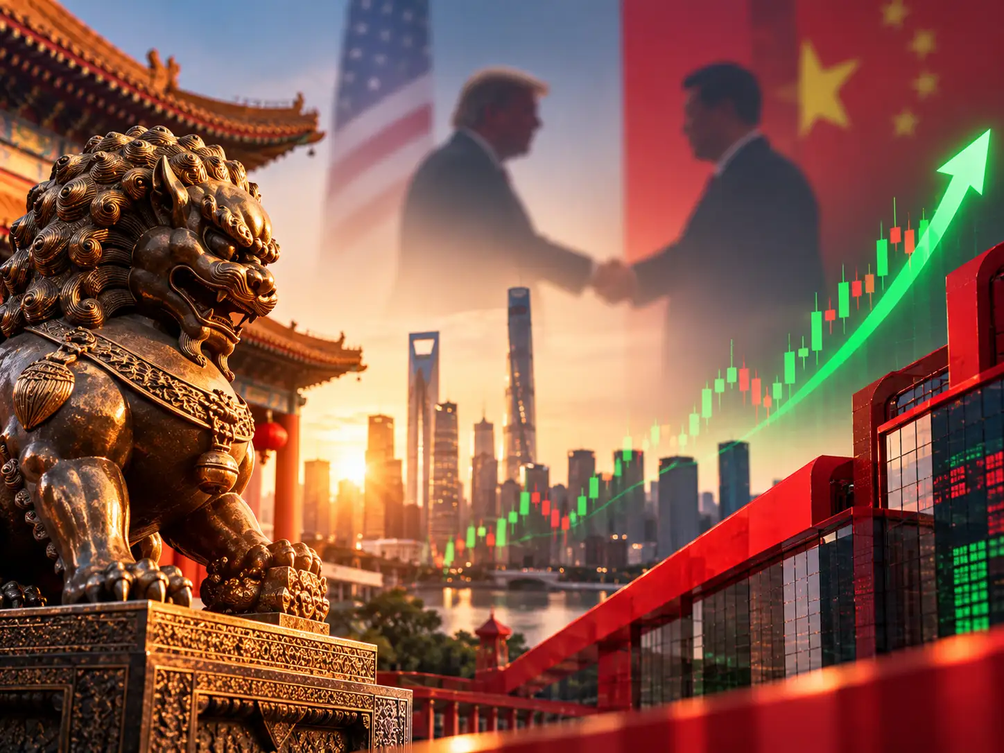 Global Market: China stocks rally 1% as Trump-Xi meeting raises trade hopes