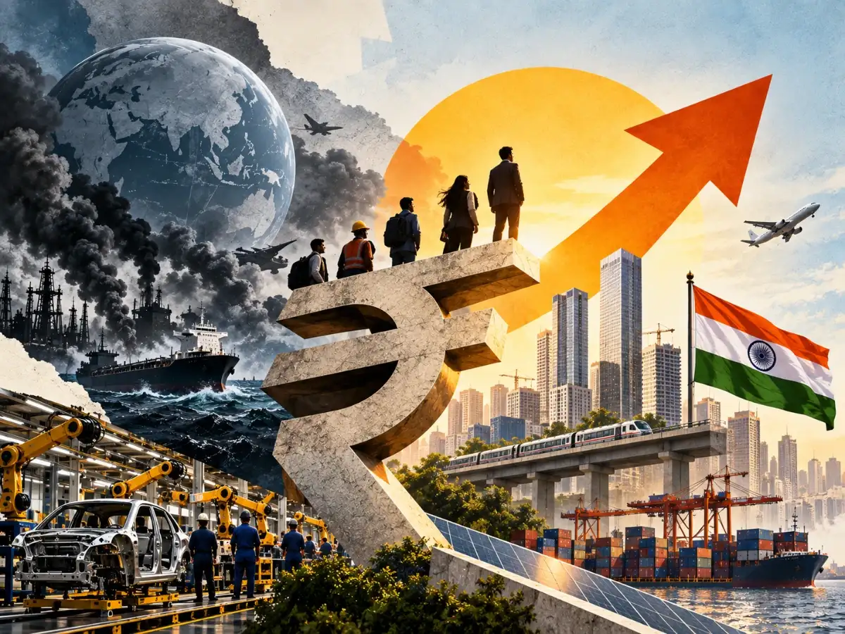 Shocks keep coming, India keeps growing