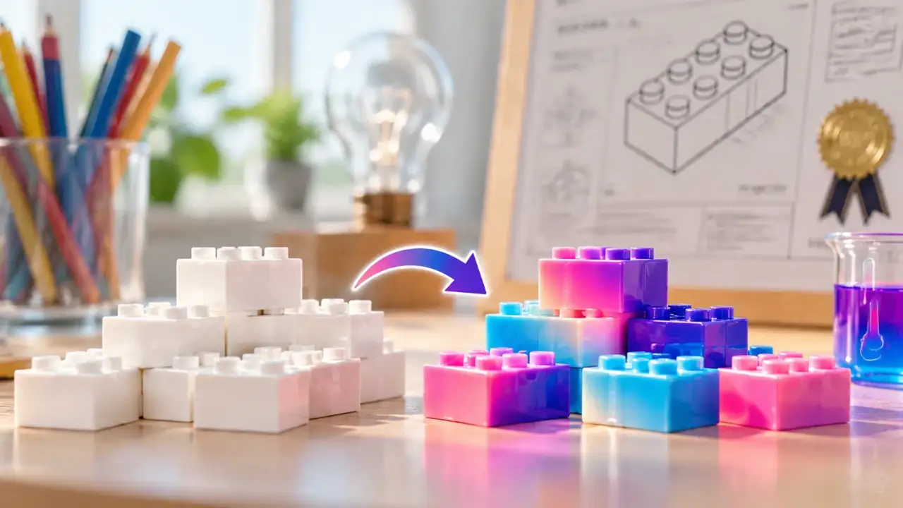Meet Matthew Sleman, the boy who thought about patents at 5 and turned ordinary plastic building bricks into color-changing blocks that earned him one of the youngest US patents 