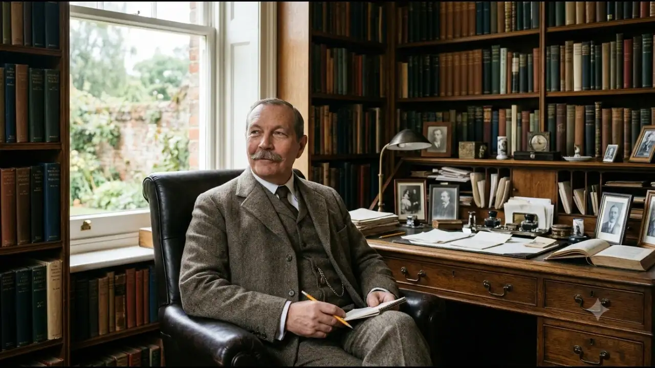 Wisdom of the day by Arthur Conan Doyle: 'To the man who loves art for its own sake, it is...' -inspiring life lessons on art, beauty and how the smallest things can bring the most joy 