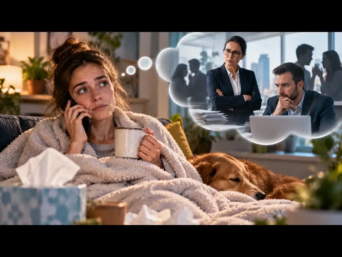 Psychology says employees who call in sick even when they really need personal leave may be responding to a workplace trust problem 