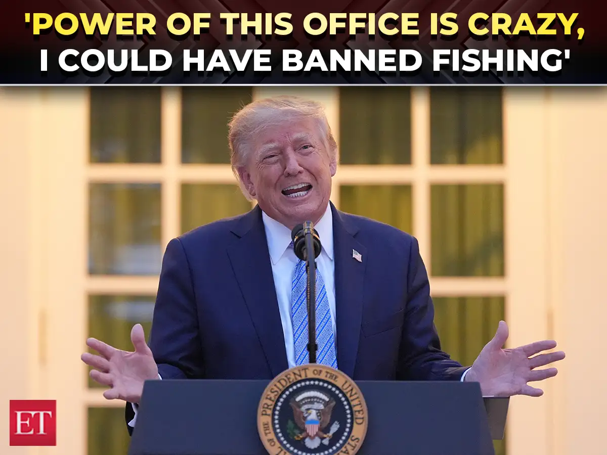 'You couldn't sell anything': Trump jokes about his power; fantasizes about 'banning fishing until…' 