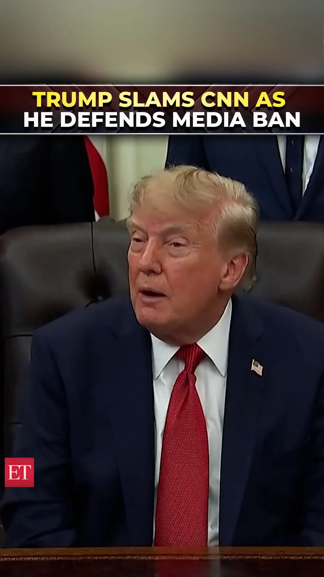 'It’s one-sided...': Trump says he is banning media outlets CNN, MS NOW, Politico from White House 