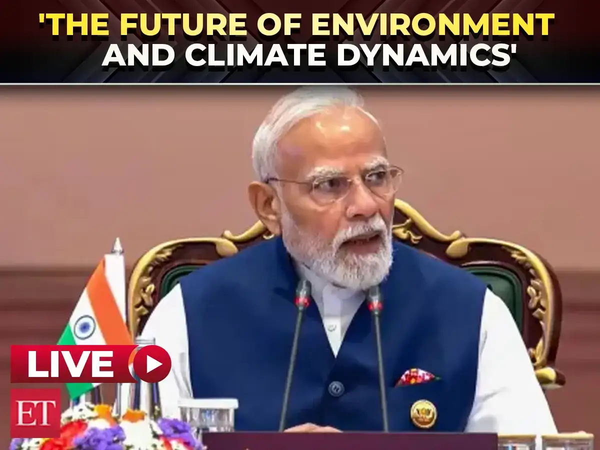 PM Modi inaugurates International Conference on 'The Future of Environment and Climate Dynamics' | LIVE 