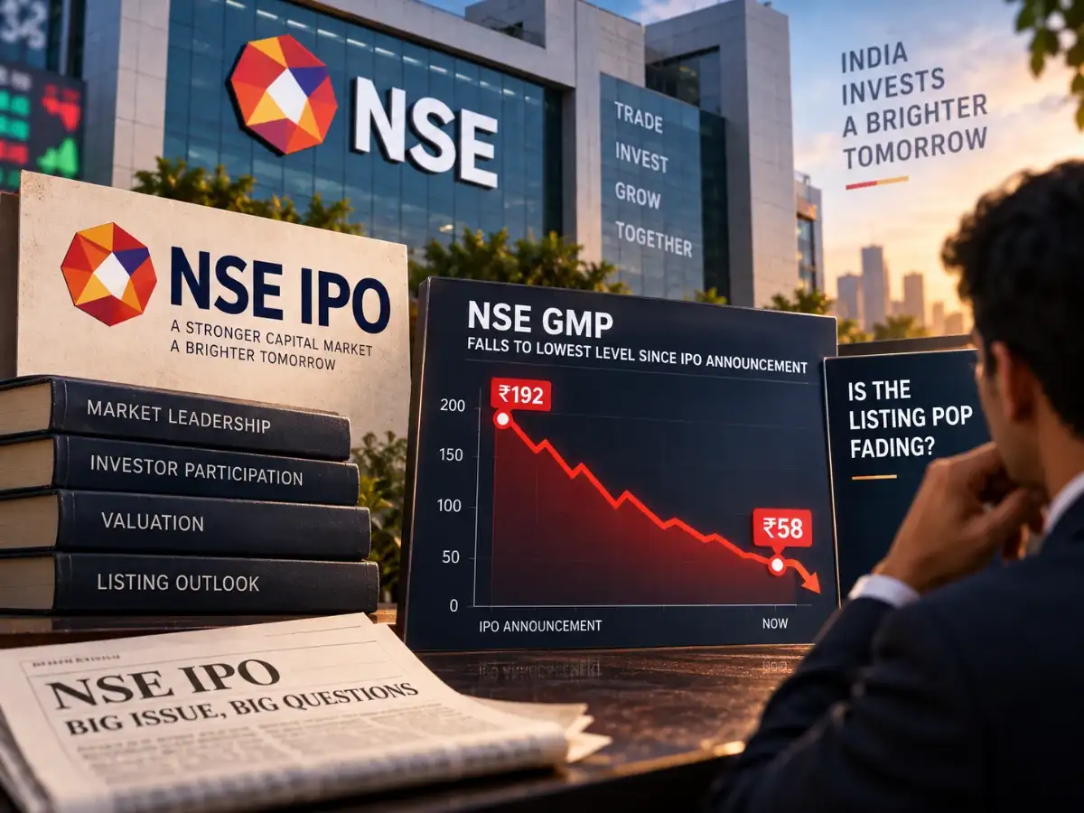 NSE GMP falls to its lowest level since the IPO announcement. Is the listing pop fading?