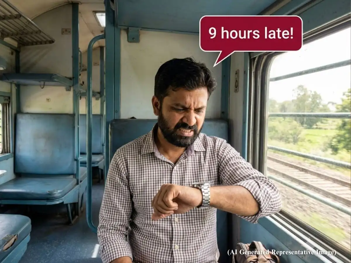 Train reached destination 9 hrs late; passenger gets Rs 35,000 from Railways without proving financial loss 