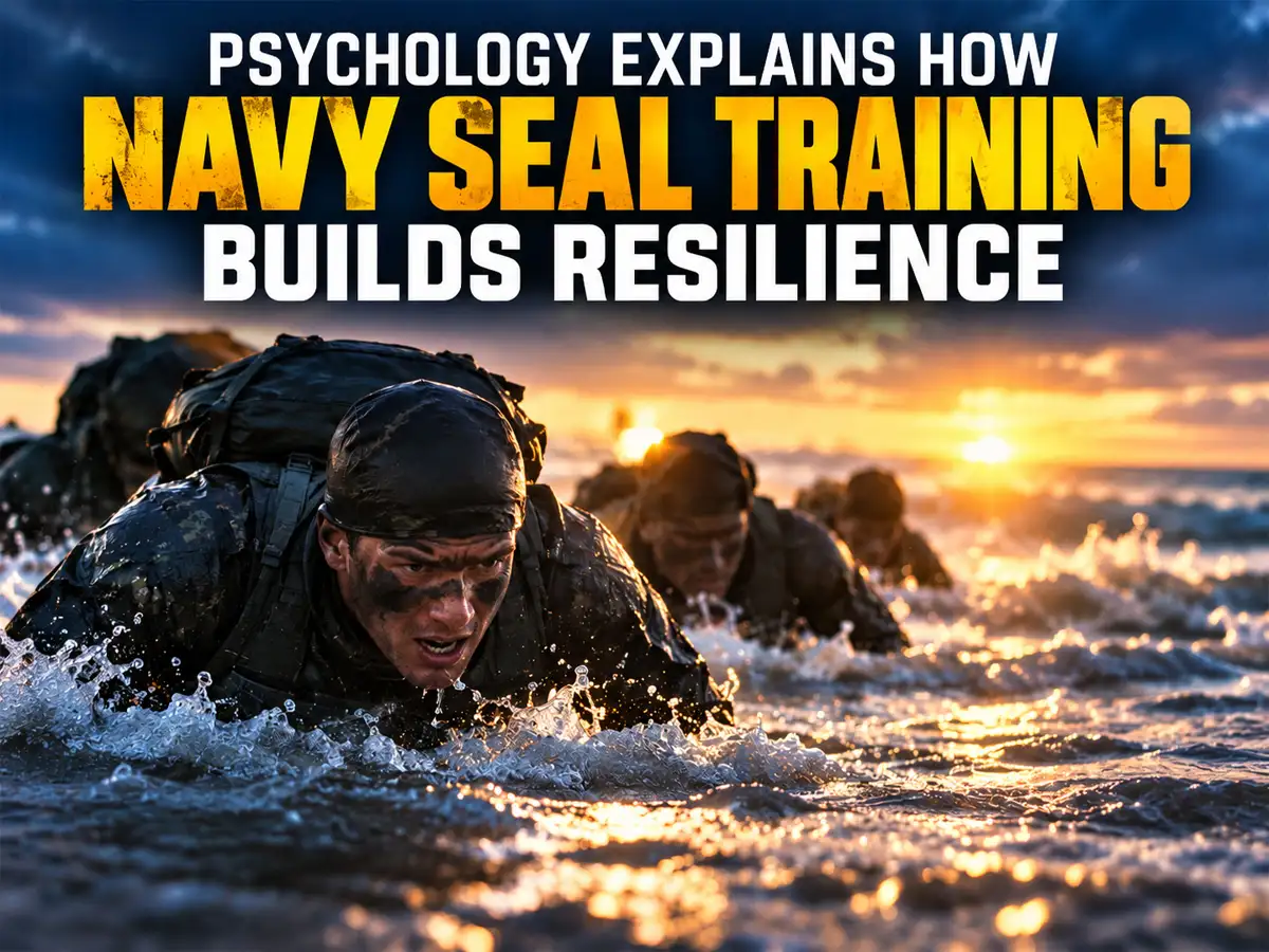 Psychology explains how US Navy SEAL training builds resilience - even when motivation runs out 