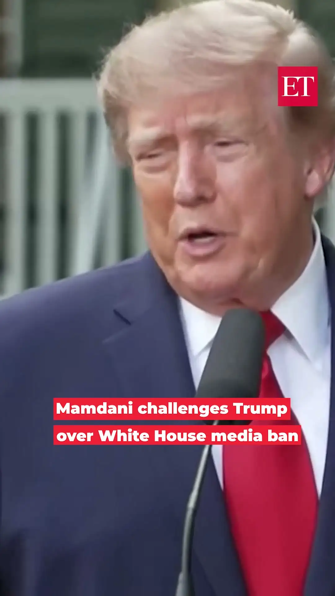 “Going to have all of members of press here”: Mamdani challenges Trump over WH media ban 