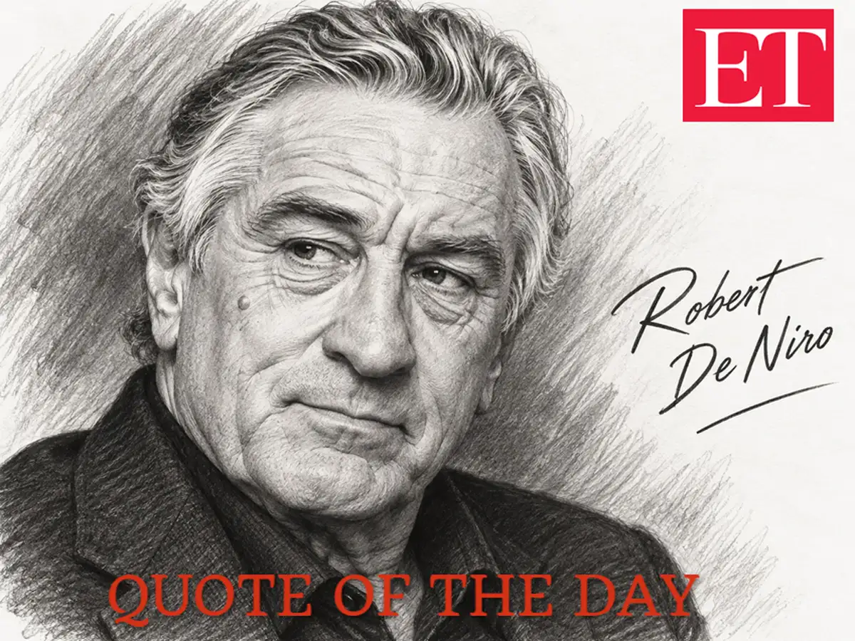 Thought of the day by Robert De Niro: 'You’ll have time to rest when...' - A powerful lesson on living fully 