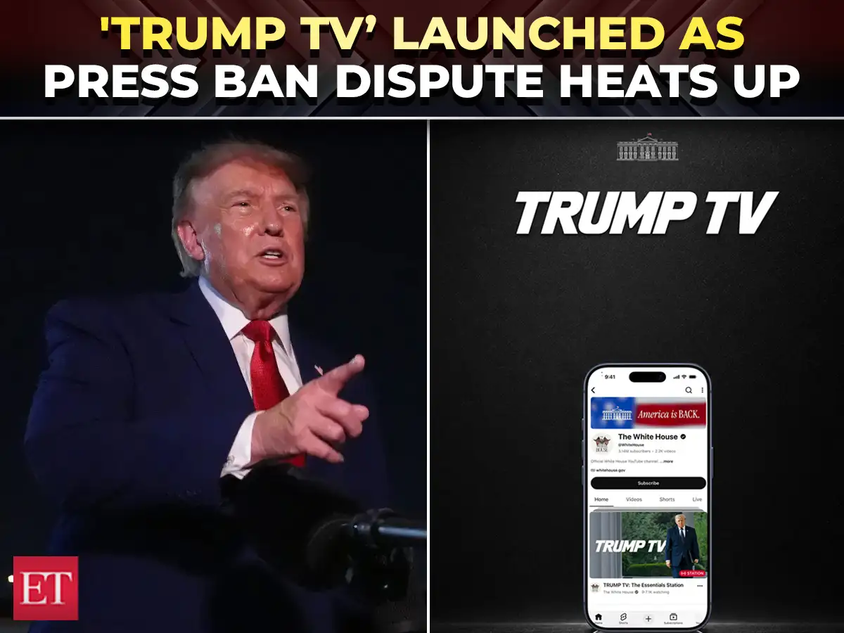 'Trump TV streaming now…': White House launches 24/7 digital channel as media access fight explodes 