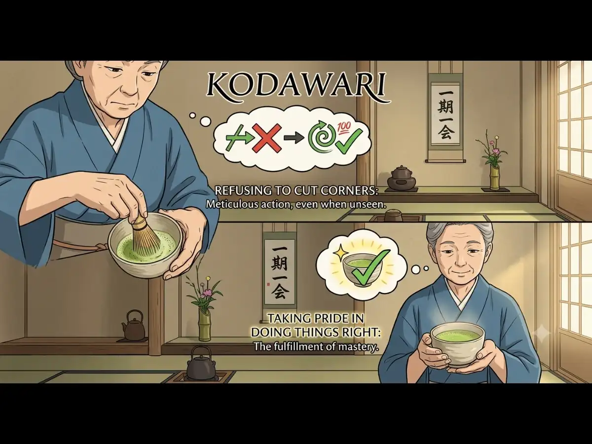 Japanese Mindset: 'Kodawari'- The Japanese philosophy of refusing to cut corners and taking pride in doing things right 