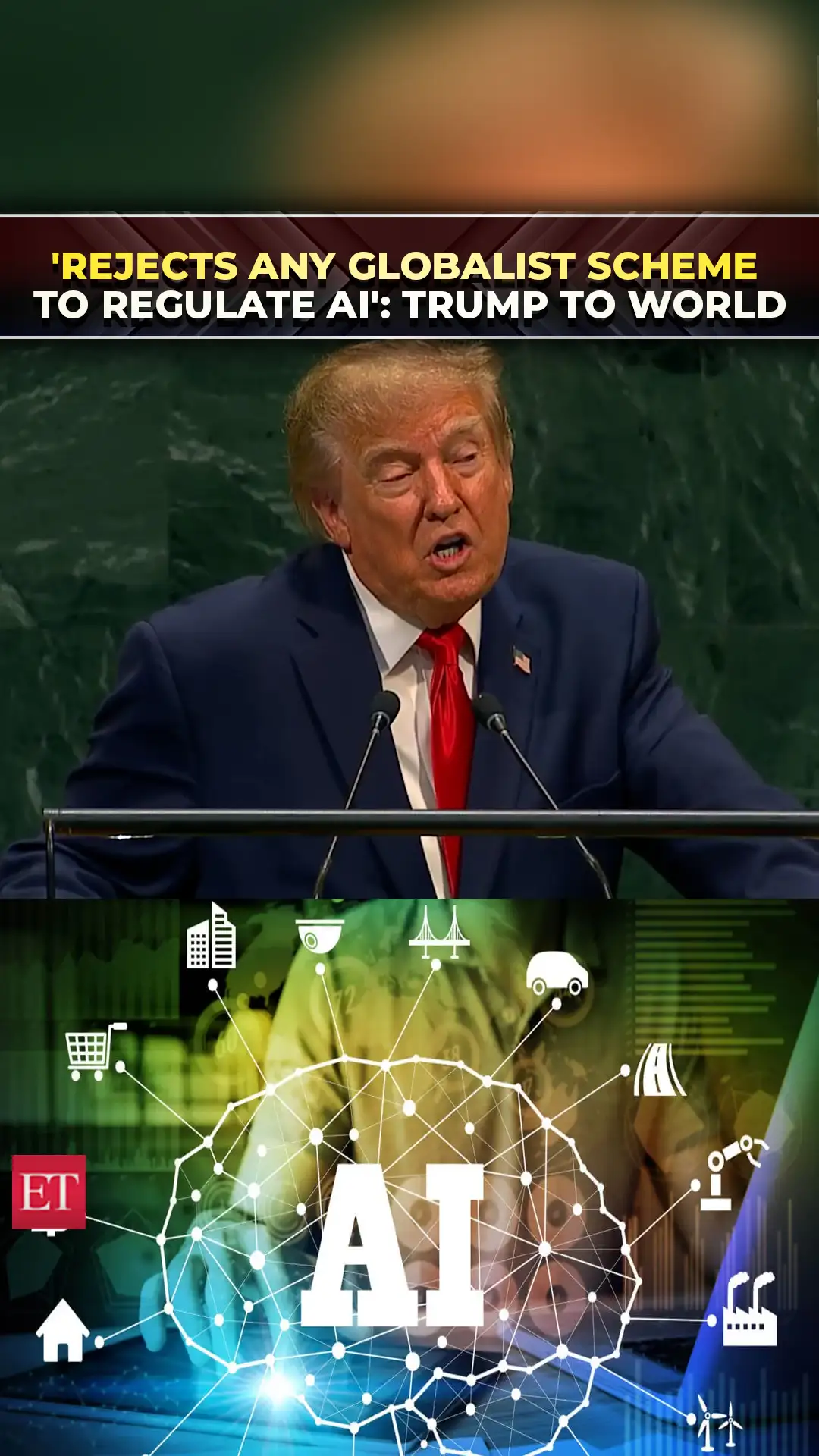 Artificial sounds fake!': Trump claims he will rename AI to 'more accurate' term'super intelligence' 