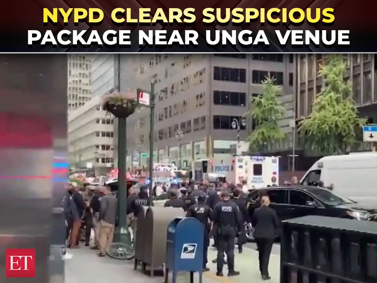 UNGA security scare: Suspicious package near 43rd street cleared, no threat 