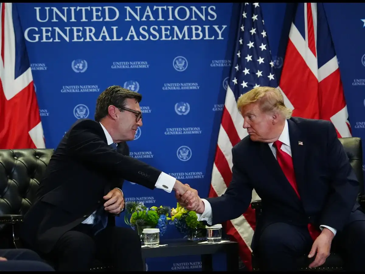 Trump praises new British PM Andy Burnham but slams UK deal on Indian Ocean islands 