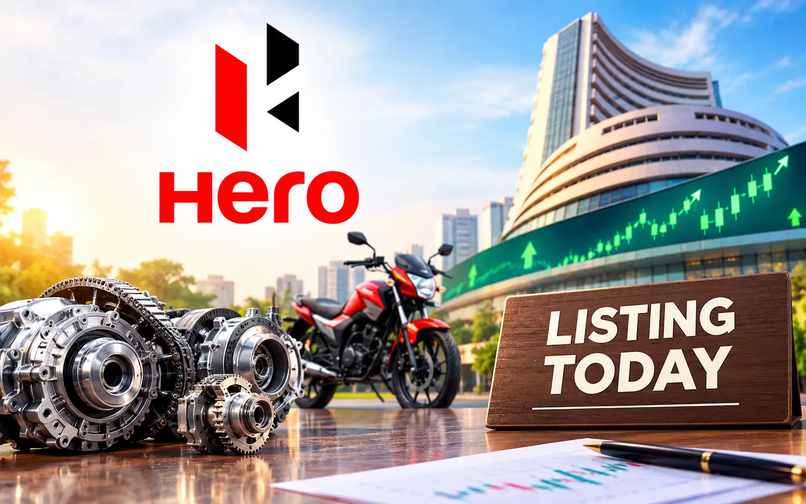 Hero Motors shares to list today. Check GMP ahead of debut