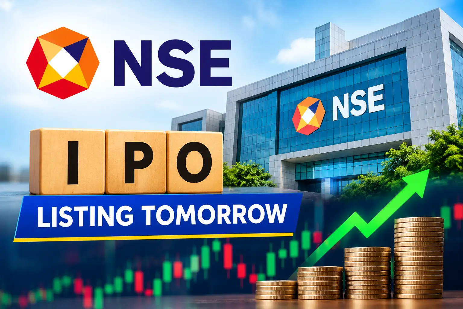 NSE IPO shares to list tomorrow: GMP signals 2% listing gain ahead of market debut