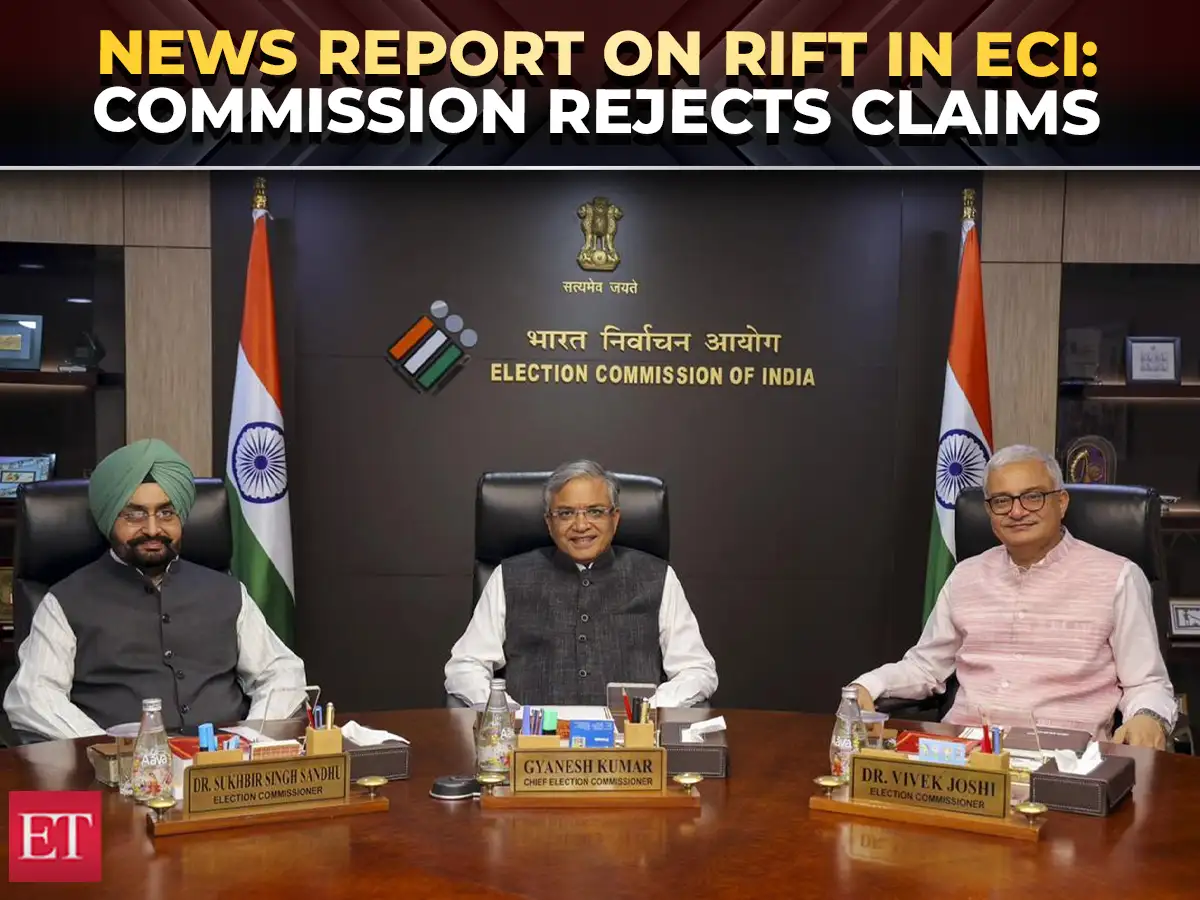 Discontent in ECI top brass? ‘Differences not friction’, says India's election body 