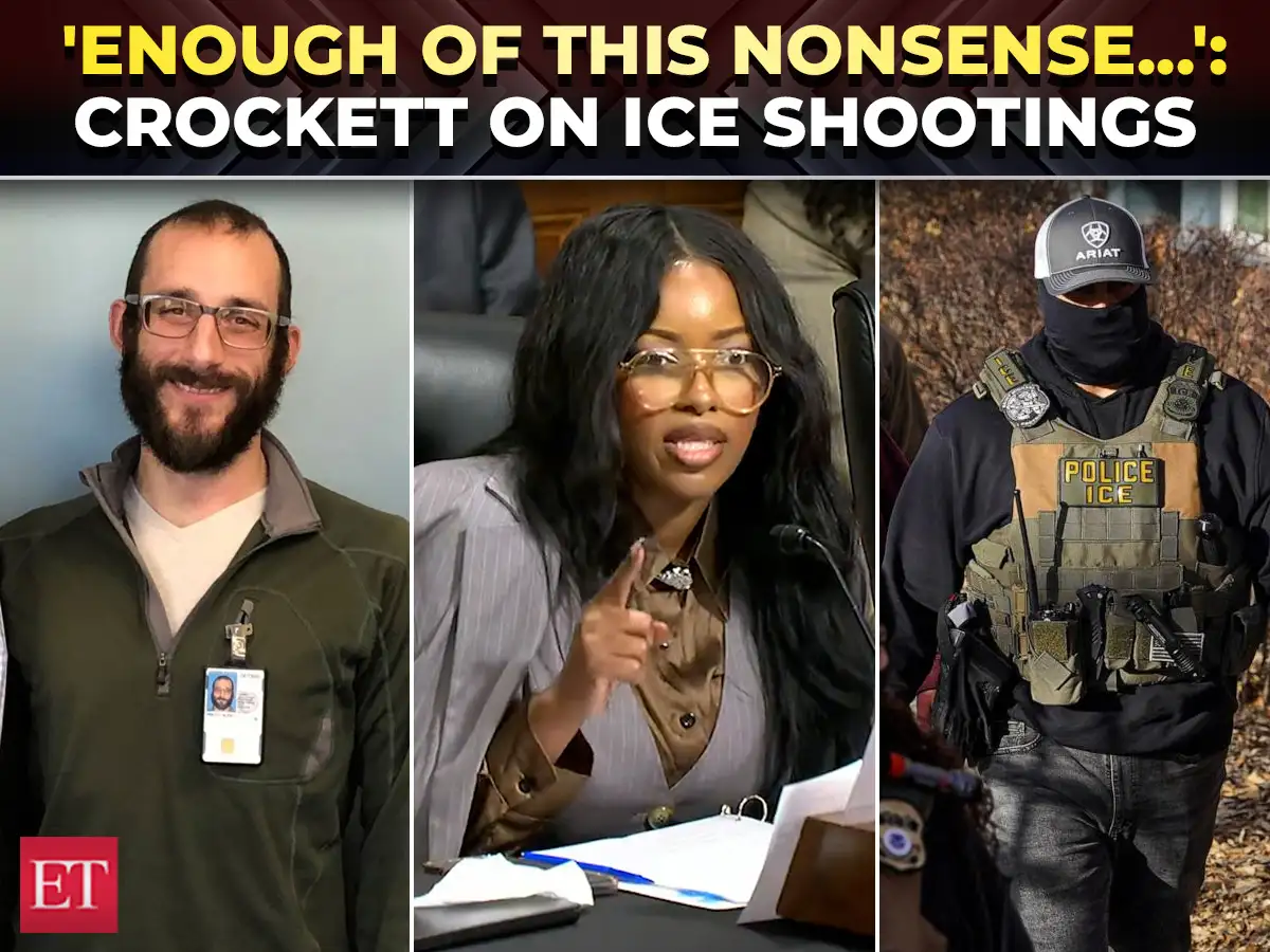 'Stop policing black folks…': Rep Crockett calls out Trump admin's 'double standard' | ICE shootings 