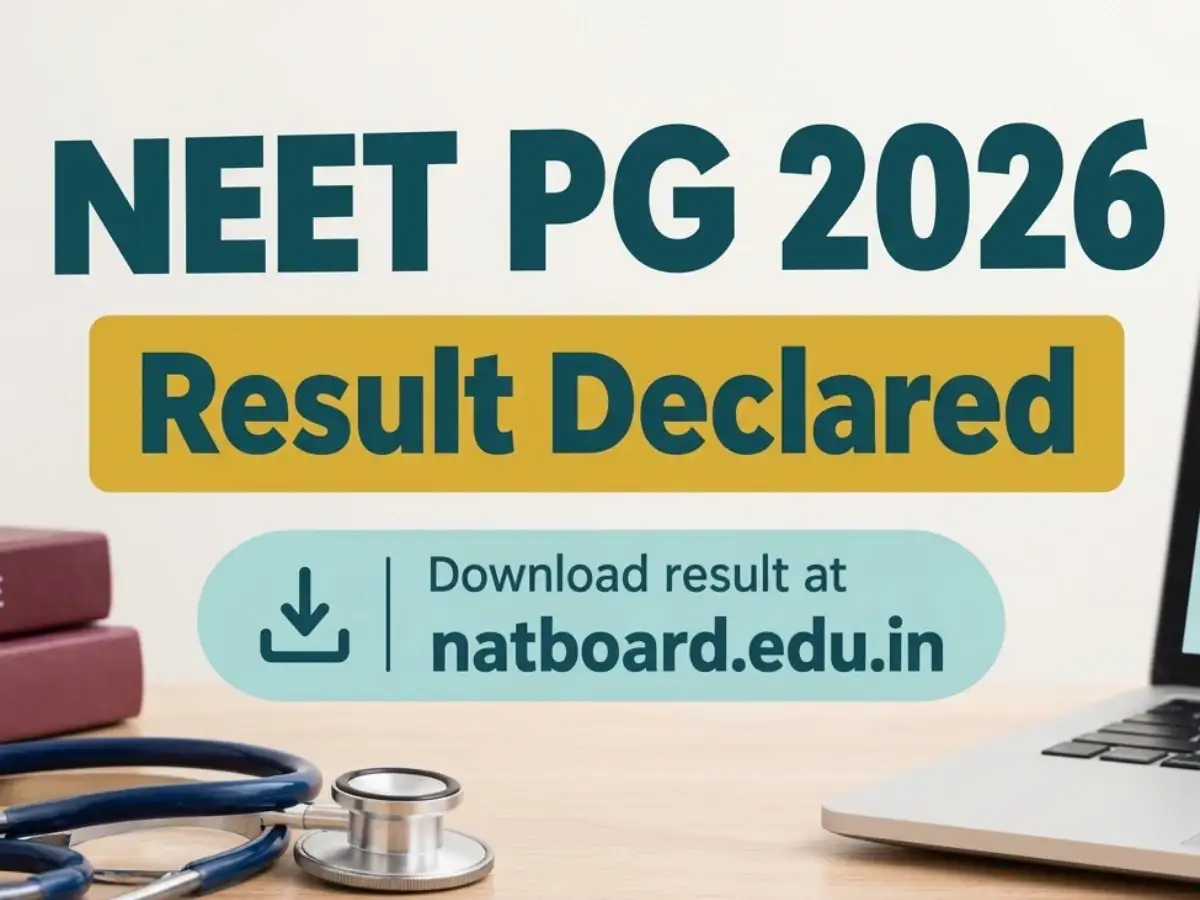 NEET PG 2026 result out at natboard.edu.in; check steps to download your scorecard and direct link and qualifying cut-off