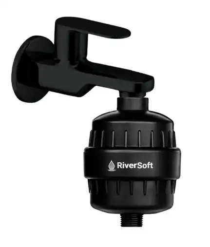 Image for RIVERSOFTBliss-15-Blackshowerandtapfilter