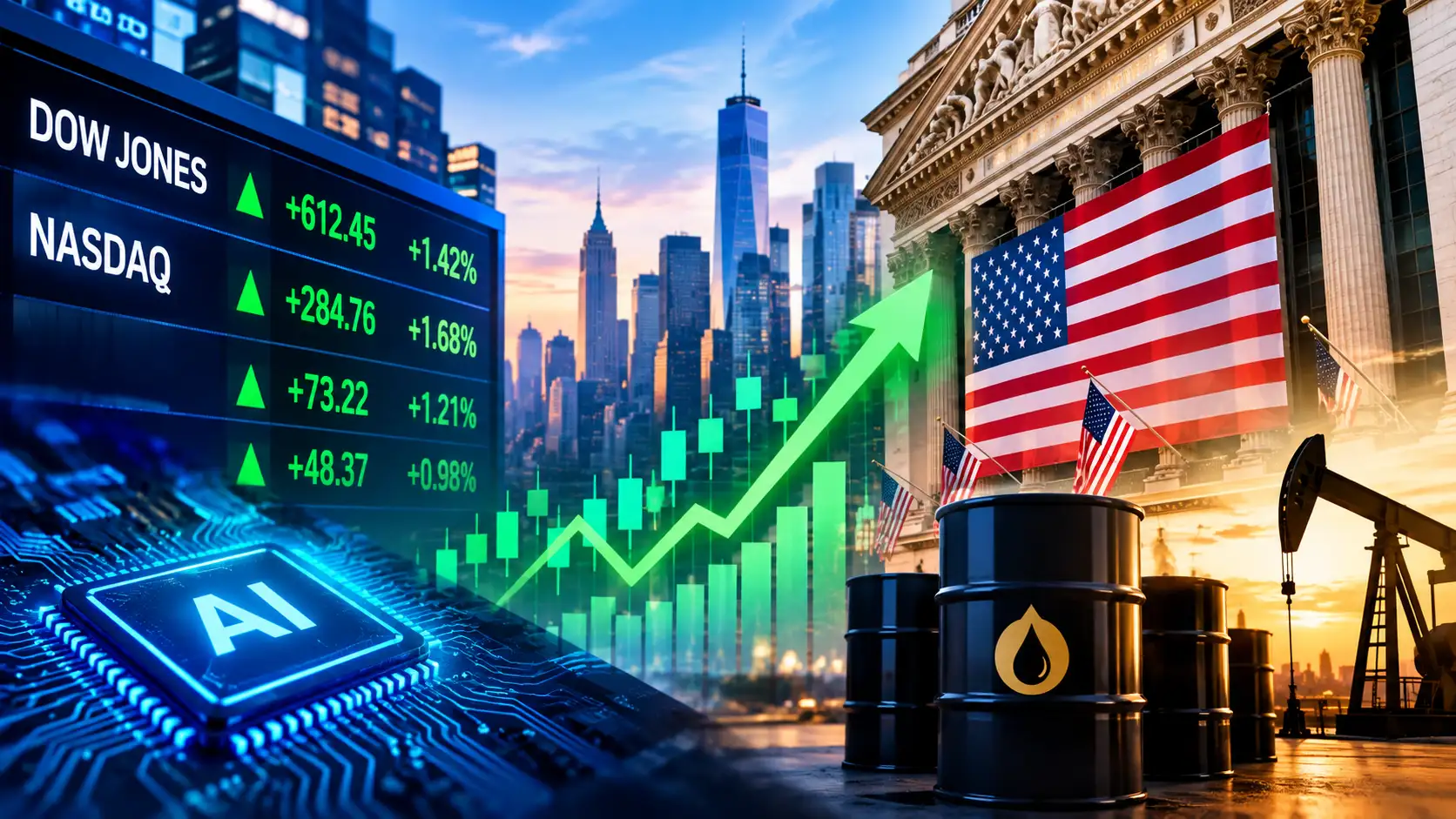 Dow Jones| Nasdaq | US Stock Market Today | Live: Nasdaq, S&P 500 gain on proposed phased US-Ira