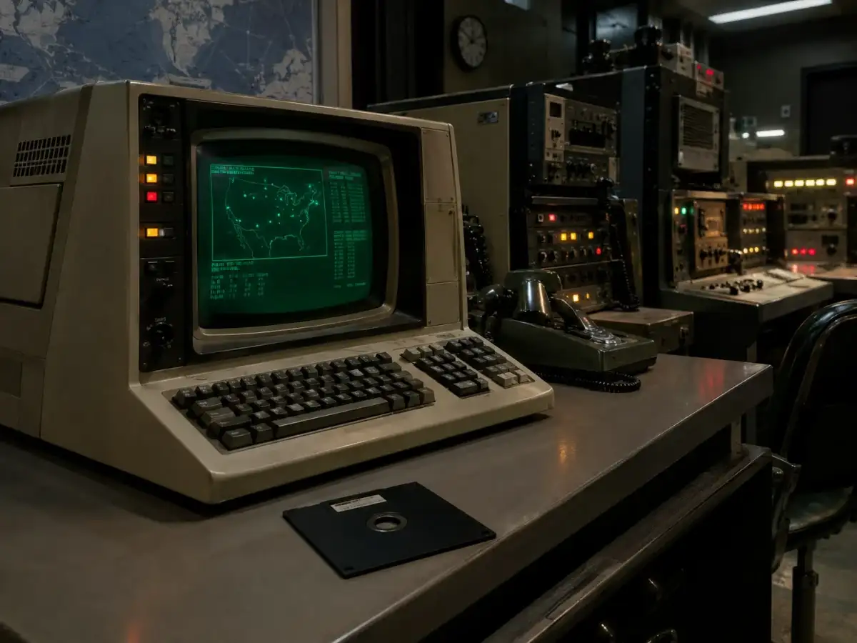 Until June 2019, the system sending launch orders to US nuclear forces ran on 8-inch floppy disks; the Air Force kept them partly because they could not be hacked online 