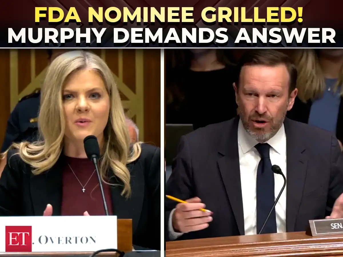 ‘Will you resist Trump?’: Sen. Murphy puts FDA nominee Overton on the spot over Independence 