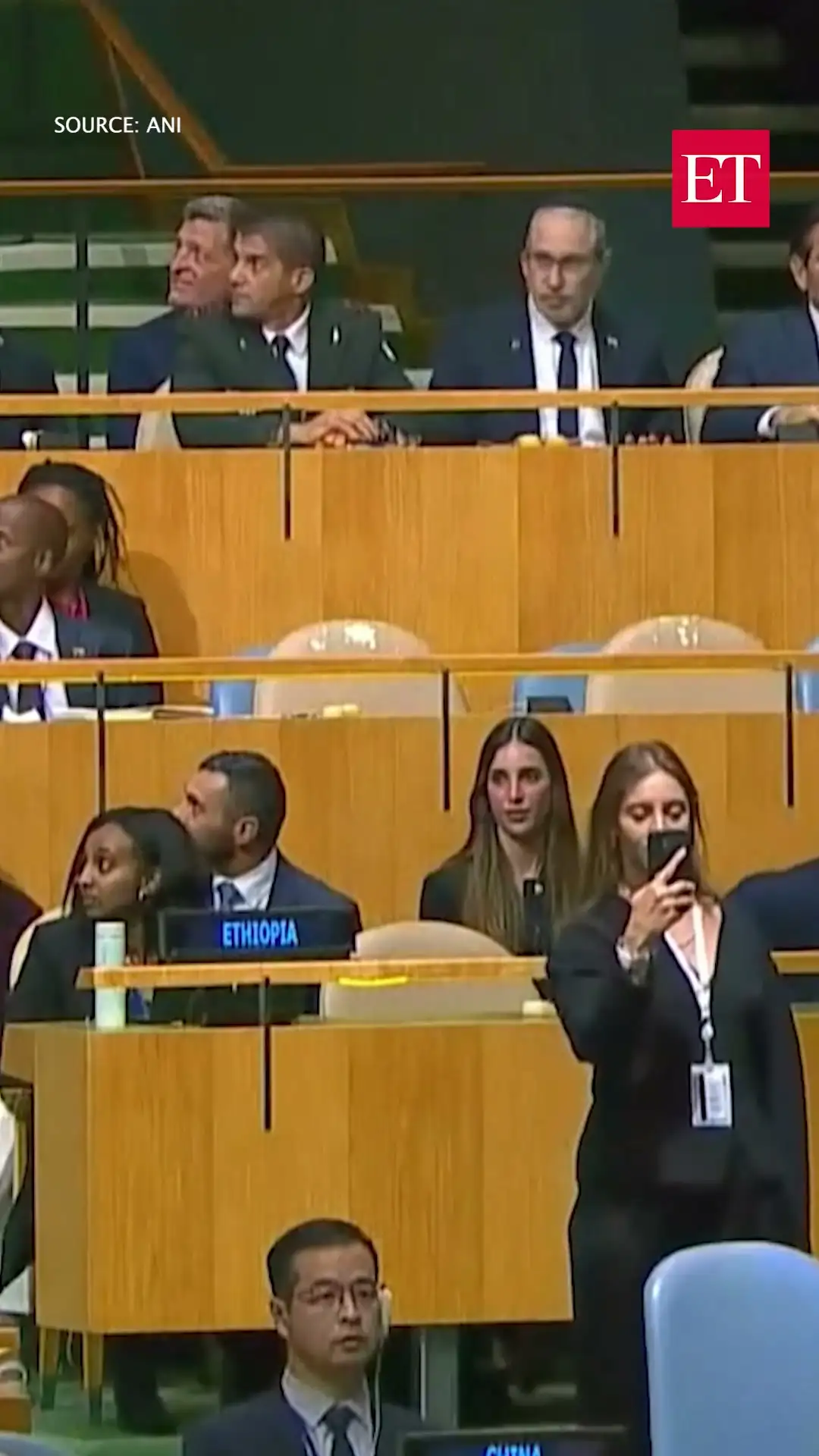 Mass walkout at UNGA as Israeli PM Netanyahu takes podium to deliver his speech 
