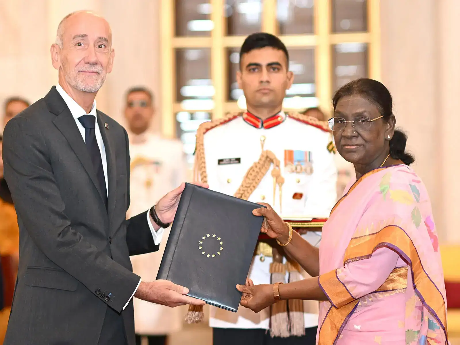 Envoys of six nations including Finland, EU present credentials to President Murmu 