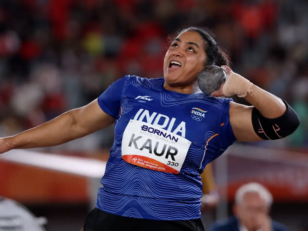 Asian Games 2026: Manpreet Kaur clinches women's shot put bronze with 17.17m throw 