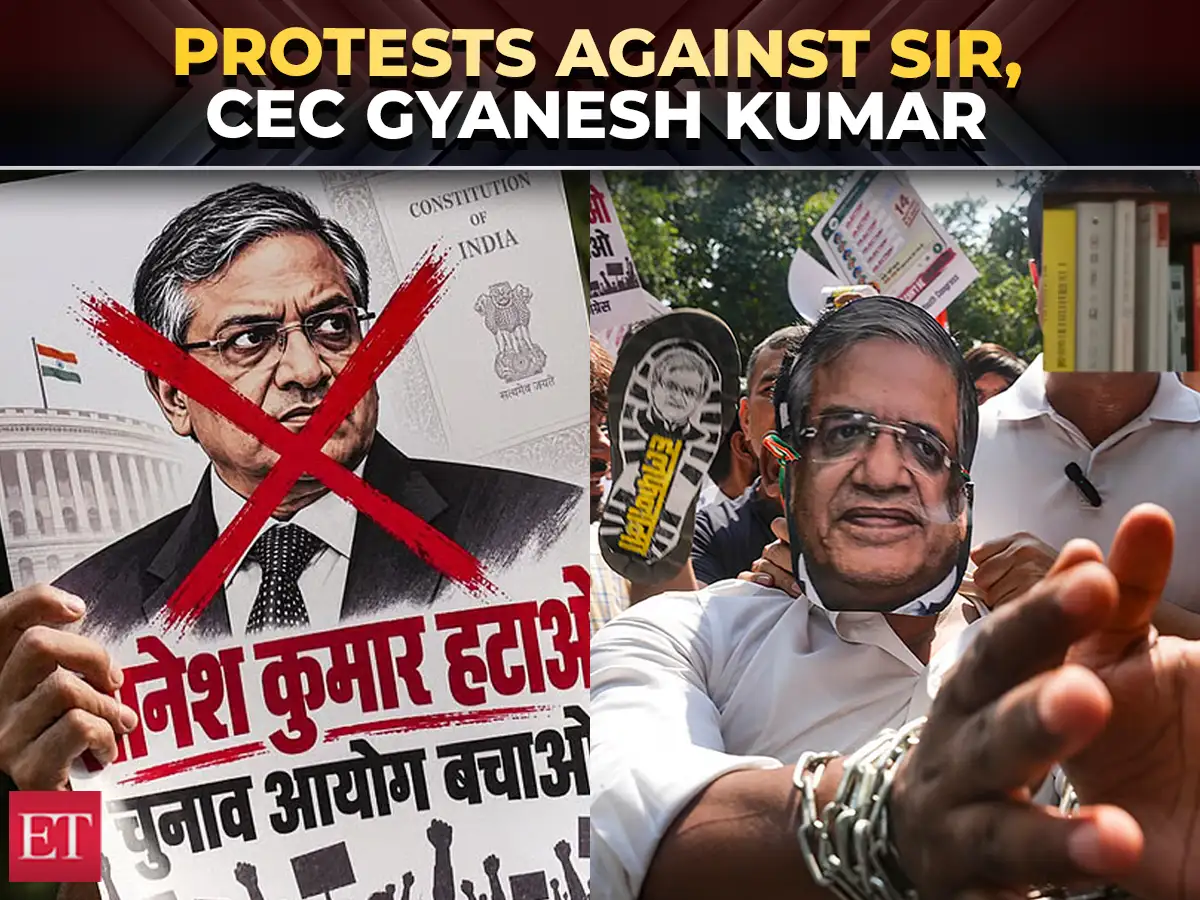 Gyanesh Kumar must go, SIR must stop! Mahua Moitra, Congress leaders join protests against ECI 