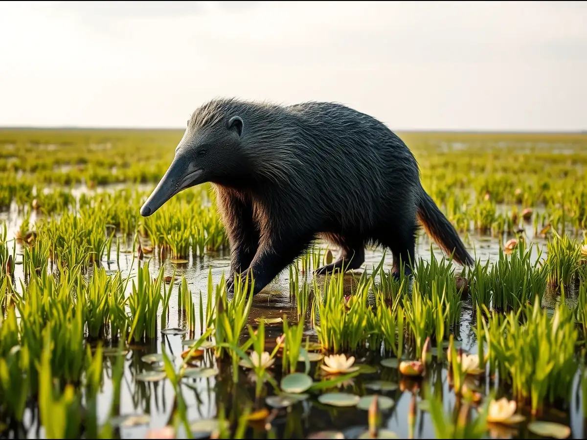 Douglas Tompkins backed giant anteater rewilding in Argentina's Iberá wetlands in 2007. 17 years later, more than 100 rescued anteaters had been returned to the wild 