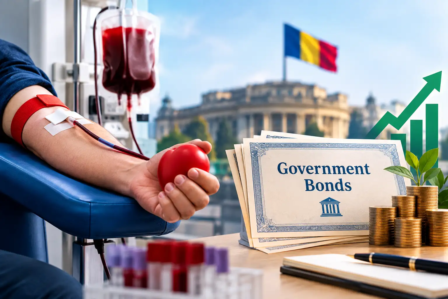 Give blood, buy bonds: Countries get creative in hunt for cash
