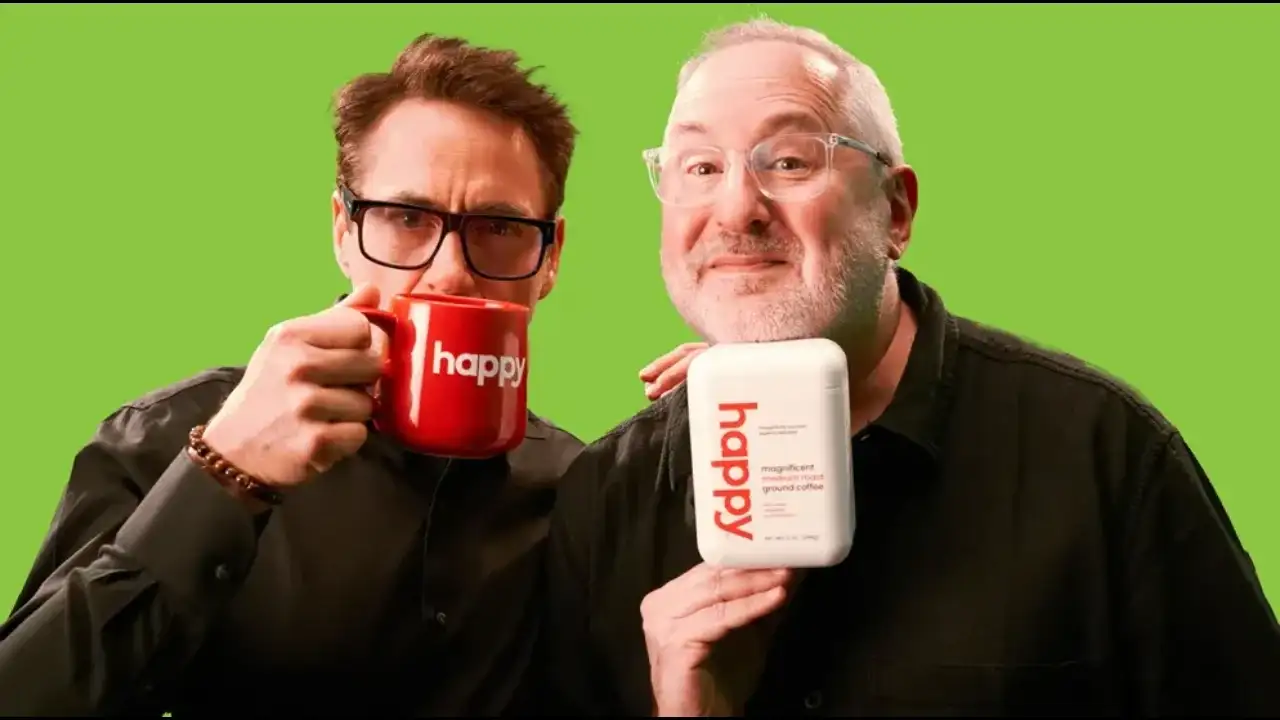 Robert Downey Jr. launched a coffee company built on mental health support in 2024; today, its packaging links directly to national crisis helplines 