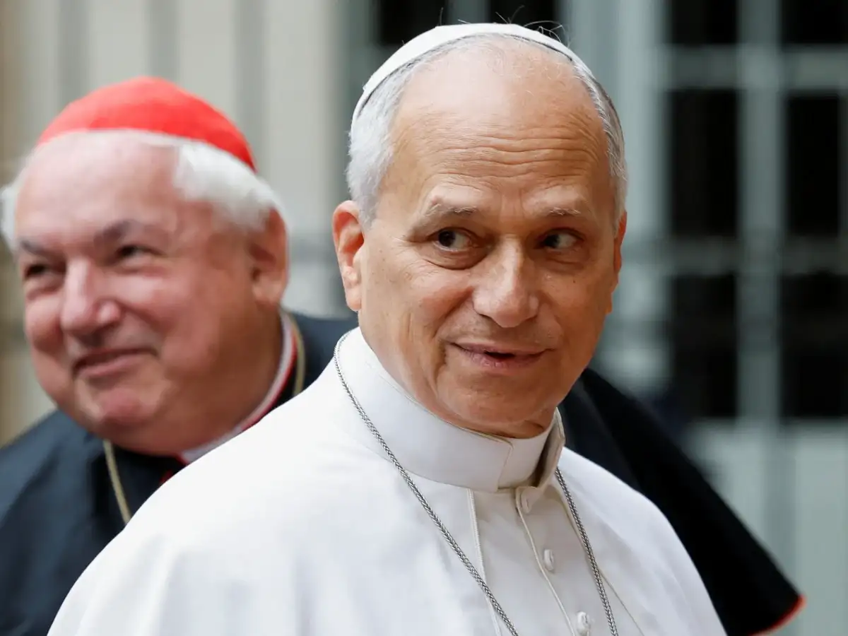 Hundreds of thousands turn out for Pope Leo's popemobile parade along Champs-Elysees ahead of Mass 