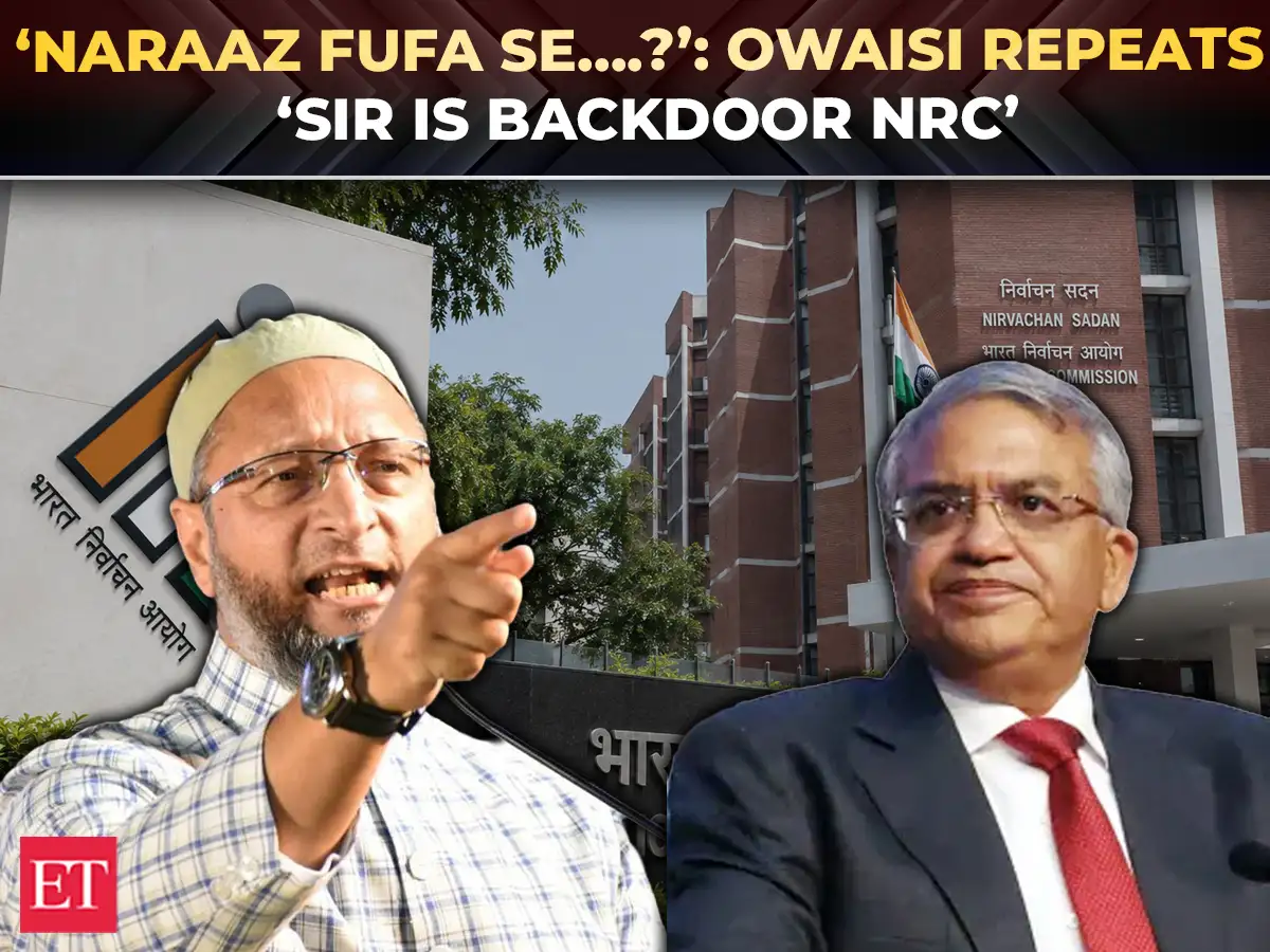 ‘Which decisions were unanimous?’: Owaisi questions ECI’s press note, SIR mapping 