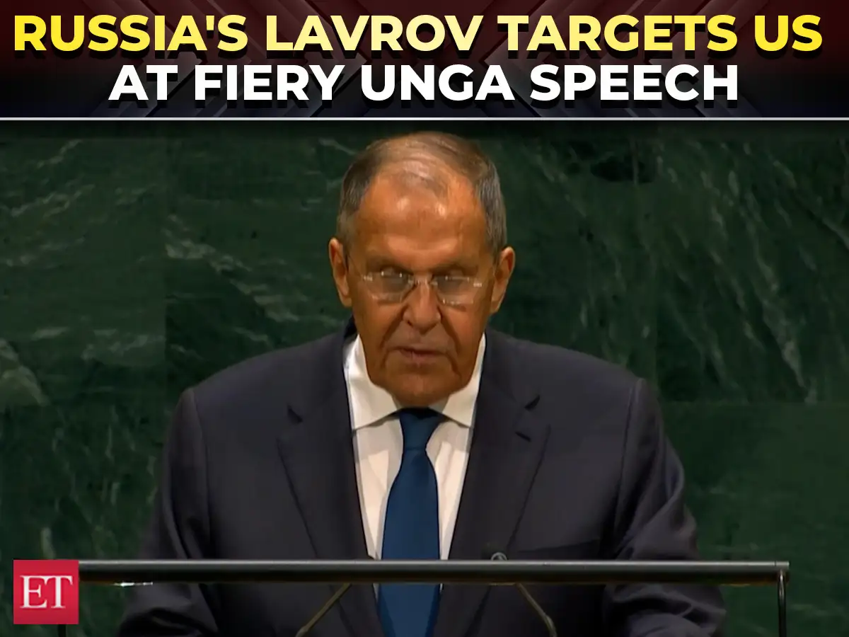 ‘Dictatorship of one hegemon...’: Lavrov accuses US of invading Venezuela, abducting Maduro at UNGA 