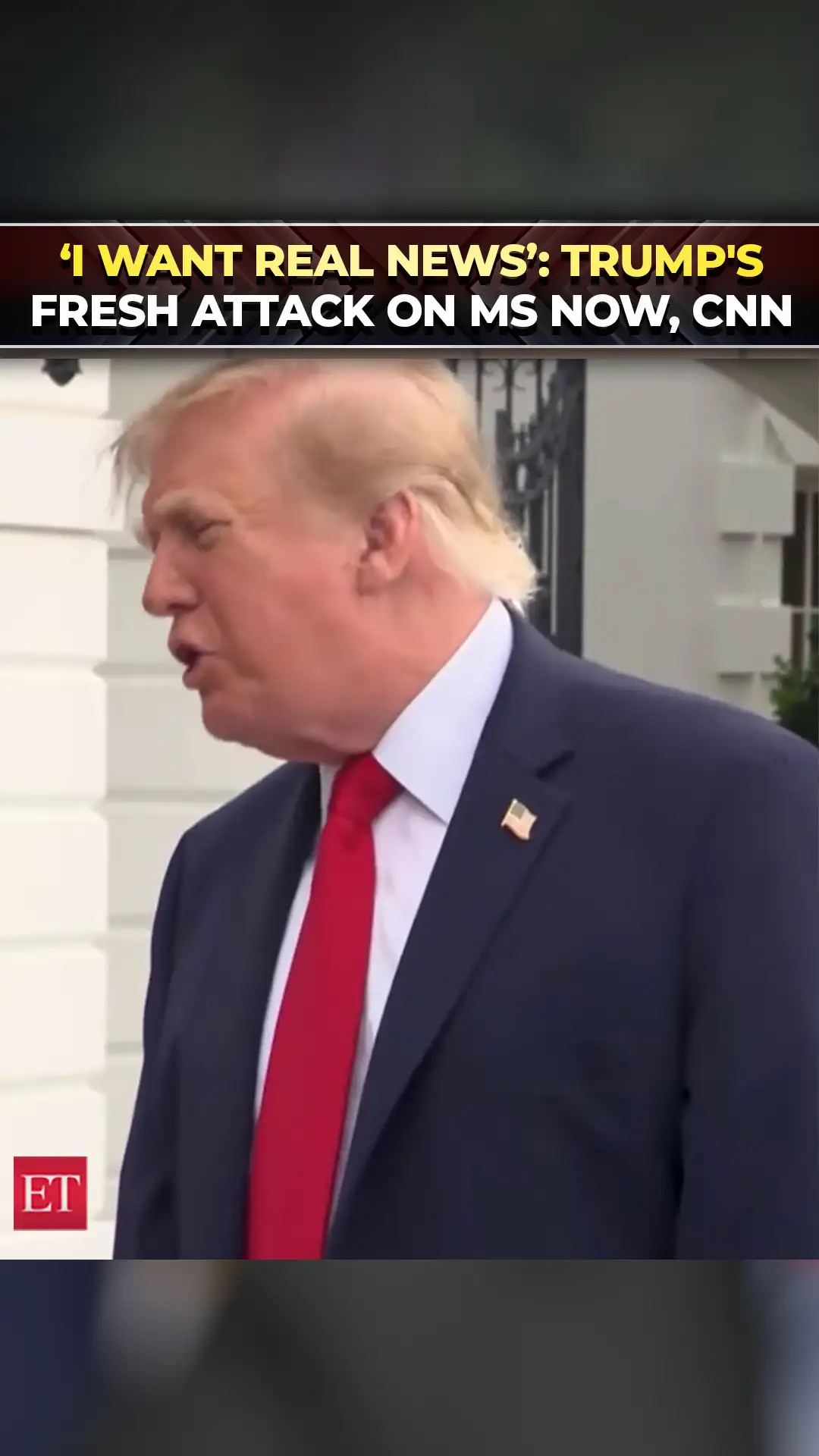 ‘I want real news’: Trump’s mic-drop moment with reporter in Air Force One standoff 