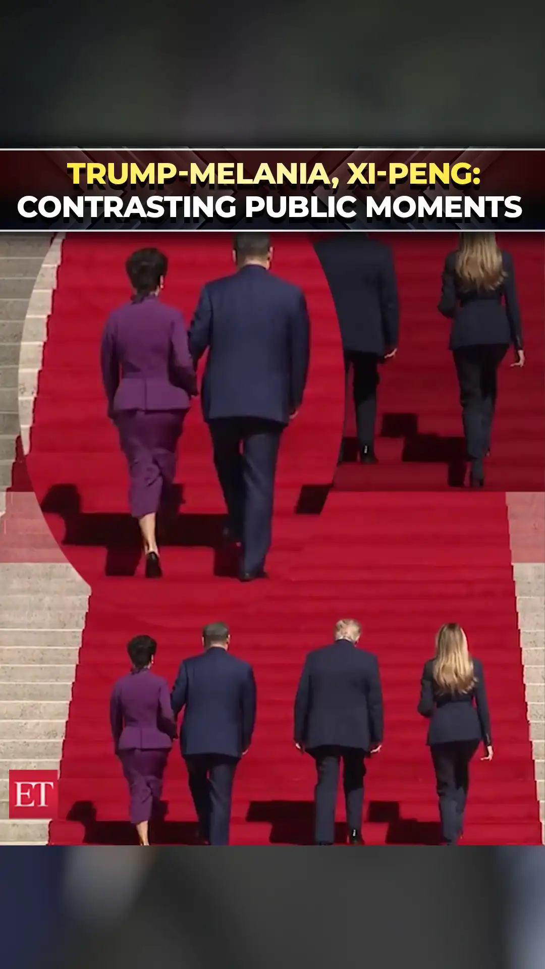 Trump–Melania, Xi–Peng: Contrasting public affection styles goes viral 