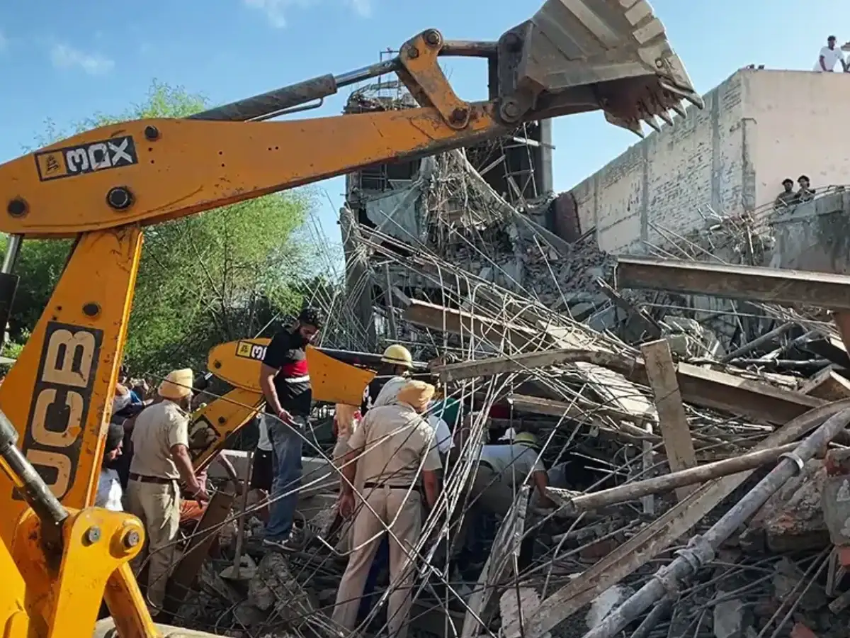 Building collapse at Dhulkot village near Ambala city injures 10; rescue operation underway 
