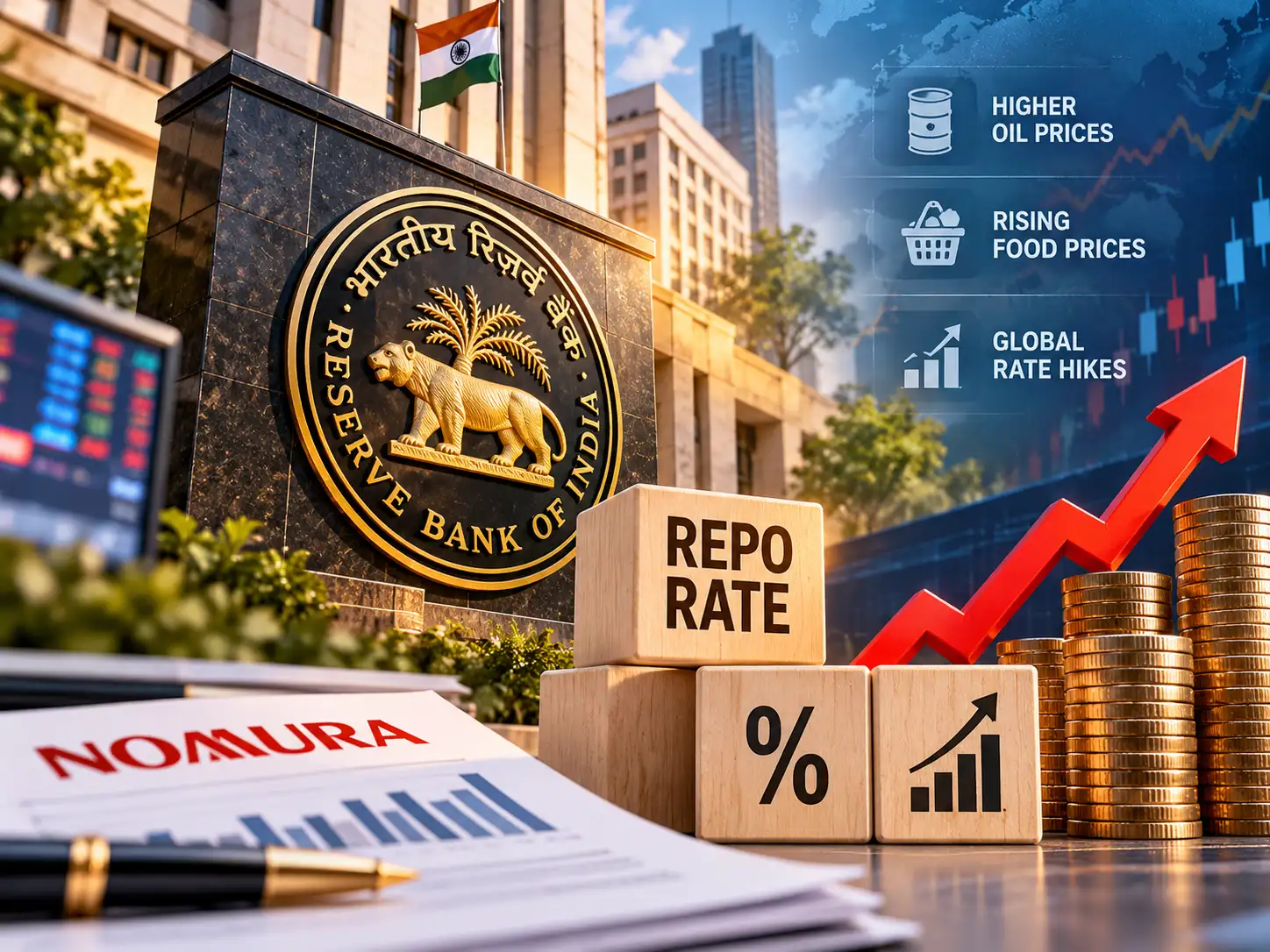 Will RBI announce steep rate hikes? Nomura sees up to 50 bps increase by Dec, dismisses 125 bps hike fears