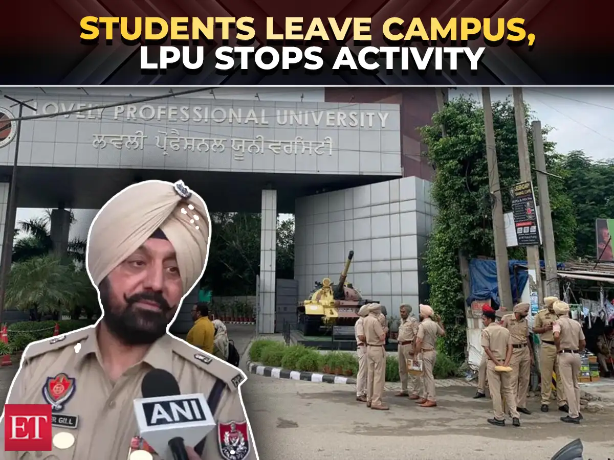 Lovely Univ. protests: After violent clashes on Sunday night, situation under control 