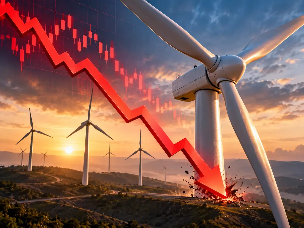 Suzlon Energy shares fall 2% to near six-month low, down 15% in one month