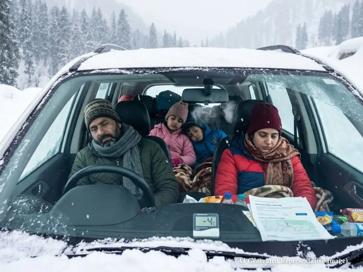 Wife, daughter and son waited in a car in snowfall at minus 4 degrees after the booked Gulmarg hotel was missing, MakeMyTrip ordered to pay Rs 48,775 