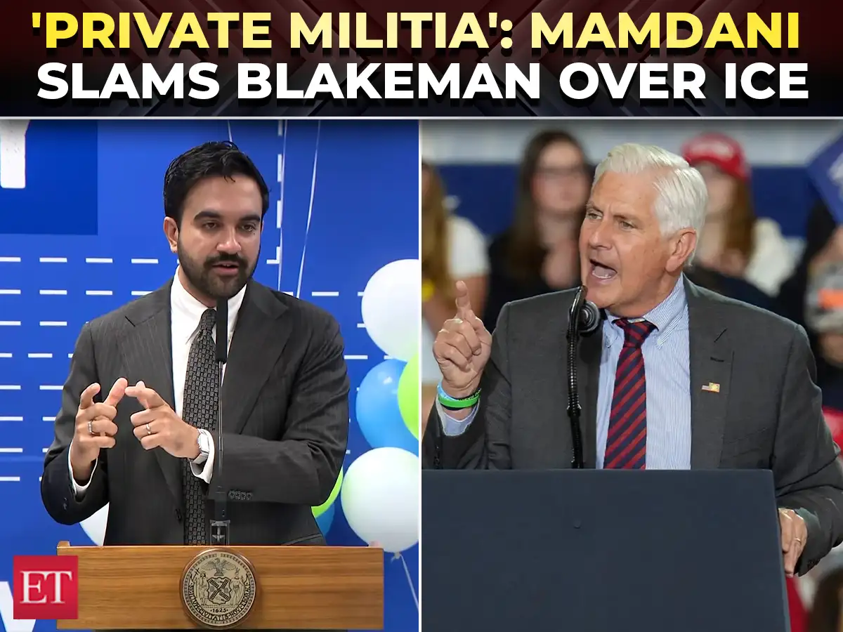 'He embraces ICE': Mamdani blasts Blakeman's 'private militia in Nassau County' record | NY Gov race 