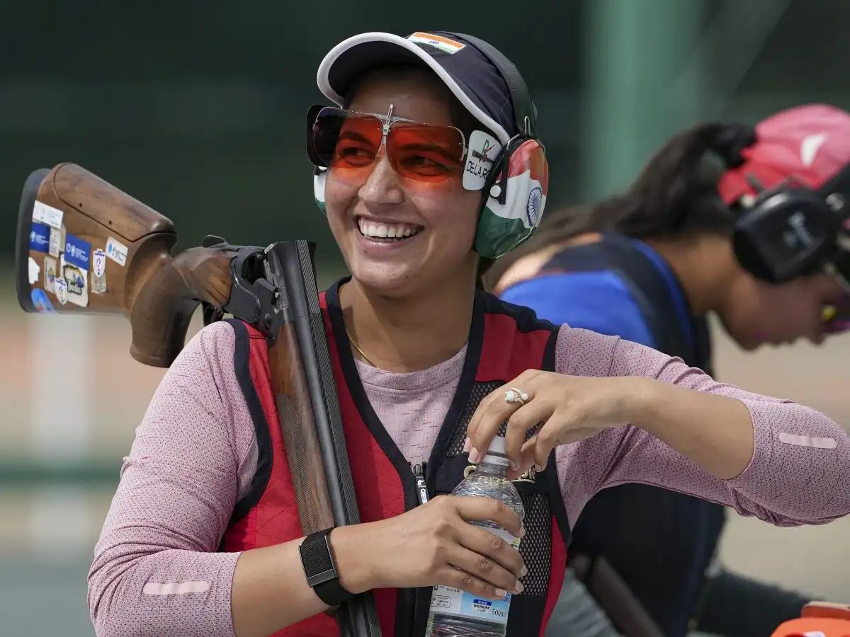 Asian Games 2026: India wins silver medal in women's trap team event 